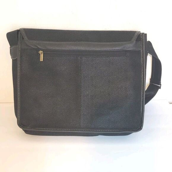 Handmade Laptop Satchel Laptop Messenger Tote Mail Bag Briefcase 15x14 inch - Picture 3 of 9